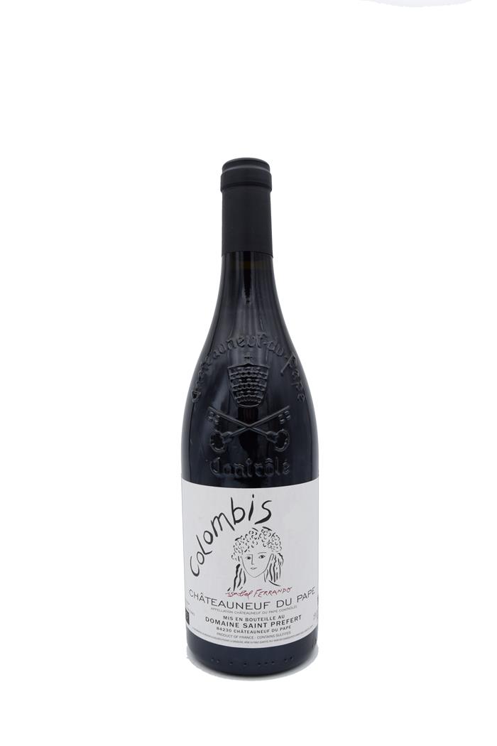 Châteauneuf-du-Pape Rouge "Colombis"  **BIO - Dom. Saint Préfert - 2019